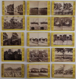 Collection of Fifteen Original Albumen Stereoview Photographs of Florida from the America. NORTH AMERICA - FLORIDA.