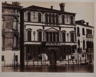 Item #160 [Large Attractive Collection of 78 Early Albumen Studio Photographs of Italian Cities,...