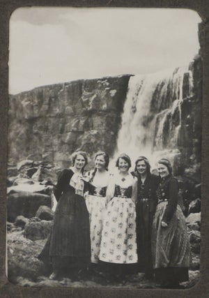 Item #161 [Interesting Album with 53 Original Gelatin Silver Photographs of Iceland, Showing...