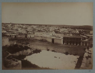 [Album with Fifty-Eight Early Original Albumen Photographs of French Algeria, Showing Algiers, Constantine, Bone, El Kantara, Katara Gorge, Roman Ruins in Timgad, Portraits of Native Algerians, Views of Smaller French Settlements and Country Houses, Algerian Villages etc.]