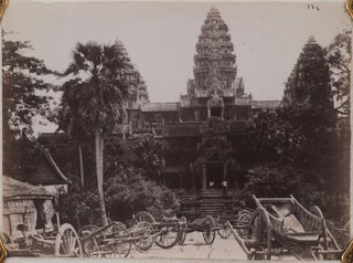 Collection of Twenty-Seven Loose Platinum and Albumen Photographs of Angkor Wat, Other Angkorian. ASIA - CAMBODIA.