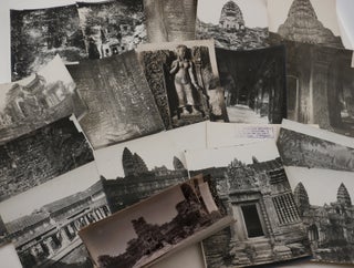 [Collection of Twenty-Seven Loose Platinum and Albumen Photographs of Angkor Wat, Other Angkorian Temples and Khmer Sculptures, Taken by or Related to the Direction des Arts Cambodgiens Headed by George Groslier].