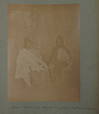 [Rare Collection of Twenty-four Very Early Large Original Albumen Photographs Which Document Borgnis-Desbordes Military Expeditions From Upper Senegal into French Sudan (Mali). French and Indigenous Troops are Shown, as well as the Indigenous Peoples Including Chiefs and Settlements Including Forts and Villages Encountered].