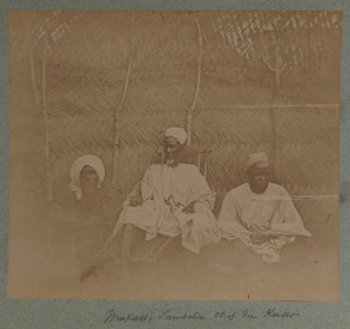 [Rare Collection of Twenty-four Very Early Large Original Albumen Photographs Which Document Borgnis-Desbordes Military Expeditions From Upper Senegal into French Sudan (Mali). French and Indigenous Troops are Shown, as well as the Indigenous Peoples Including Chiefs and Settlements Including Forts and Villages Encountered].