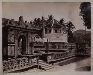 Item #376 [Album with Forty-Nine Large Albumen Photographs of British India and Ceylon]. ASIA -...
