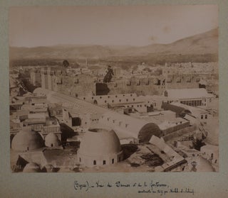 [Collection of 72 Original Albumen Studio Photos, Housed in an Attractive Period Folder, Titled:] Constantinople, Athènes, Syrie, Palestine.