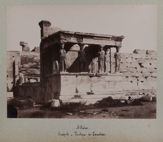 [Collection of 72 Original Albumen Studio Photos, Housed in an Attractive Period Folder, Titled:] Constantinople, Athènes, Syrie, Palestine.