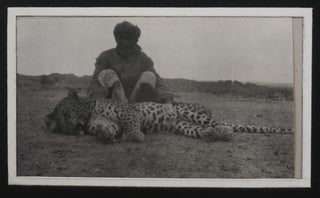 [Album with 96 Original Gelatin Silver Photos from Big Game Hunting Trips in the Nilgiri Mountains, Kanara Jungle and Valleys of Godavari and Wardha Rivers in the Central and Southern India].
