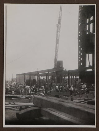 [Collection of Three Photo Albums with ca. 416 Original Gelatin Silver Photos, Taken by an American Employee of the Nederlandsche Koloniale Petroleum Maatschappij (Nederlands Colonial Oil Company) During His Work at the Oil Refinery in Soengei-Gerong (Sungai Gerong, South Sumatra) in 1929-1931].