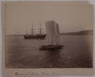 [Interesting Collection of Twelve Albumen Photographs Documenting an Early Cruise by Steamship from Guayaquil, Ecuador to Lima, Peru with Stops in Peru Along the way].