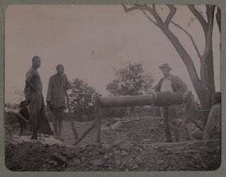 Album with 108 Original Gelatin Silver Photos of Southern Rhodesia, Showing the Sabiwa. AFRICA - ZIMBABWE – MINING.