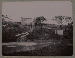 [Album with 108 Original Gelatin Silver Photos of Southern Rhodesia, Showing the Sabiwa and Antenior Gold Mines, Scenes from a Prospecting Expedition to the Sengwe, Omay, and Zambezi Rivers, Views of Bulawayo during the First Election of the Legislative Council in April 1899, Exhibits at the Bulawayo Agricultural Fair, Native Villages, Portraits of Native People, Jack Warwick, J.C. Knapp, Mowbray Farquhar, Miss Cecilia Lawley, and Others].