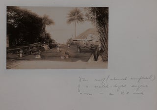 [Album with Four Pencil Drawings and Forty-Six Original Gelatin Silver Photos, Including Thirty-Four Images Taken while on Service in Sierra Leone and during the Hut Tax War of 1898-1899; With a Lithographed Plan of the Cape Coast Castle, Compiled by Foulkes for the War Office].