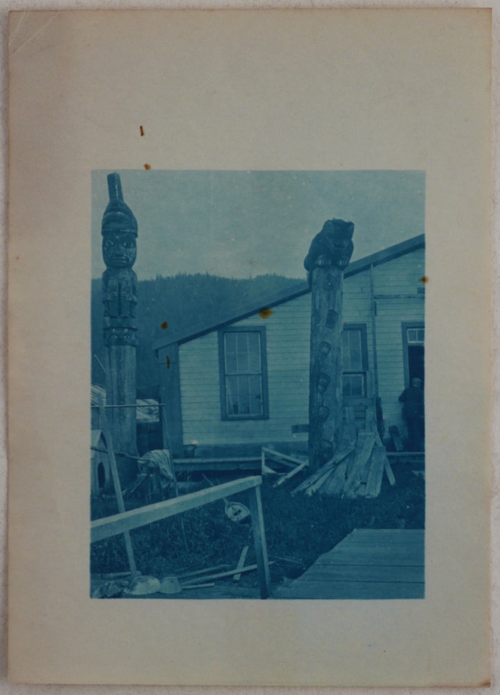 Item #486 [Collection of Twenty-Eight Rare Early Cyanotypes of the Yosemite National Park & Alaska]. YOSEMITE NORTH AMERICA – CALIFORNIA, ALASKA, KLONDIKE.