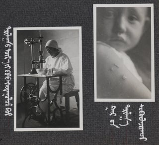 Item #503 [Album with 87 Original Gelatin Silver Photographs of the New Mongolian State...