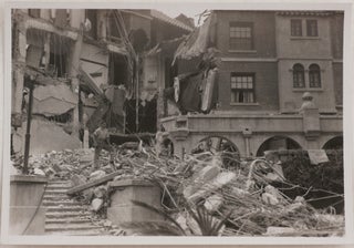 Collection of 75 Loose Original Gelatin Silver Photographs, Showing the Destruction in Santa