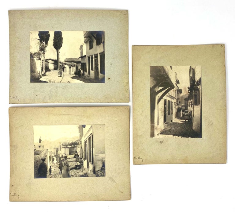 Item #549 [Collection of Seven Loose Original Gelatin Silver Photos of Vathy, the Main Town on the Greek Island of Samos in the Eastern Aegean Sea, then under the Administration of the Ottoman Turkey]. GREECE - SAMOS.