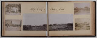 [Album with 110 Original Gelatin Silver Photographs of French Colonial Madagascar, Showing Diego Suarez/Antsiranana (Port and Roadstead, Cap Diego, Pointe du Corail, Ville Basse, Rue Colbert, Antsirane Neighbourhood), French military Camp d’Ambre and Forests of the Montagne Ambre, Betsileo, Hova, Sakalava, Antemoro People, Inhabitants of Comoros and Sainte-Marie Island/Nosy Boraha, Malagasy Tirailleurs, Scenes of Kabary, Views of Antananarivo and Toamasina, &c.].