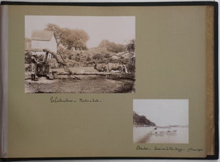[Album of Ninety-Six Original Gelatin Silver Photographs, Documenting a Trip from Moulmein (Mawlamyine, Myanmar) to Bangkok and thence to Saigon (Ho Chi Minh City) in February-March 1902, Titled:] Siam & Cochinchine. 1902.