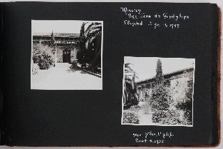 [Album with 63 Original Gelatin Silver Photographs of California Franciscan Missions, Titled:] California’s Richest Heritage – Her Franciscan Missions.