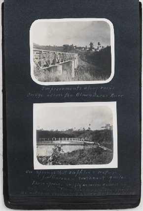 [Album with ca. 117 Original Gelatin Silver Photographs and Over Thirty Magazine Clippings, Titled:] Trip to Cuba. Dec. 23, 1905.