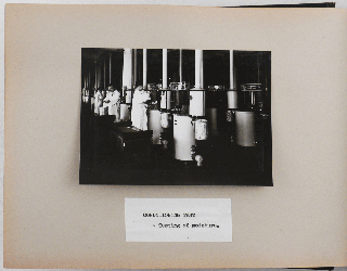 [PRESENTATION COPY: Album with 33 Original Gelatin Silver Photographs, Titled:] Phographs [Sic!] of Japan Raw Silk. 1937. Presented to Dr. Paul Monroe by the Central Raw Silk Association of Japan.
