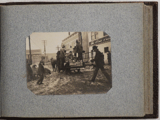 Album with 39 Early Original Gelatin Photographs of Fairbanks, Showing St. Matthew’s Church