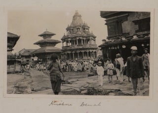 Item #605 [Album with 195 Original Gelatin Photographs of Nepal, Showing the British Legation,...