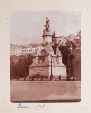 [Album with Ninety-Eight Original Gelatin Silver Photographs of an Early Cruise from New York to the Black Sea & the Mediterranean, Showing Constantinople (Istanbul), Trebizond (Trabzon), Tiflis (Tbilisi), Sebastopol, Yalta, and Odessa; also with the Photographs of Madeira, Gibraltar, Algiers, Palermo, Nice, Genoa, and Contrexéville; titled:] Margot Alice Postlewaite Views Taken on our Two Months Trip on the Prinzessin Victoria Luise. Leaving New York Wednesday, March 12th 1902.