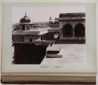 Album with 97 Original Gelatin Silver Photographs and Collotypes of India, Showing Agra. ASIA - INDIA, CLIFTON.
