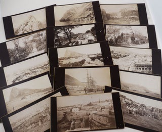Collection of Fifteen Loose Large Albumen Photos Mounted on Cabinet Cards, Including Twelve
