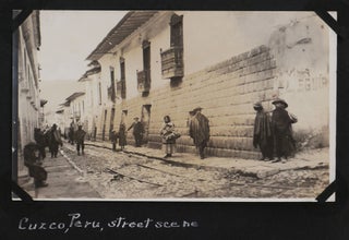 Historically Significant Album with 72 Rare Original Gelatin Silver Photographs of Peru, Showing