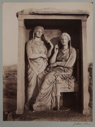 Item #77 [Collection of Twenty-one Large Albumen Photographs of Classic Period Sights in Greece...
