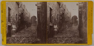 [Collection of Forty-Eight Original Albumen Stereo-view Photographs of Jerusalem, Bethlehem, Bethphage and Bethany, Issued in the Series:] Souvenirs de Terre Sainte.