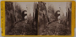 [Collection of Forty-Eight Original Albumen Stereo-view Photographs of Jerusalem, Bethlehem, Bethphage and Bethany, Issued in the Series:] Souvenirs de Terre Sainte.