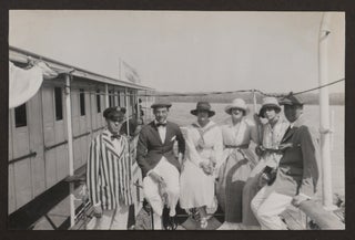 Album with 174 Original Gelatin Silver Photographs of a Steamer and Land Journey. URUGUAY SOUTH AMERICA - ARGENTINA.